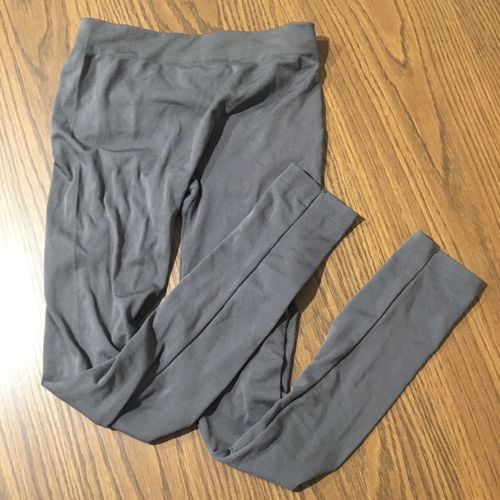 Grey Fleece Lined Leggings!